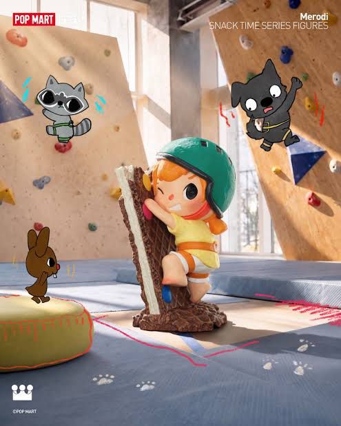 LF / LFS / WTB: Pop Mart Merodi Snack Time (Climbing Master) (Category: Designer & Blind Box Toys) located in Manila. Submitted by merrymarga (Listing ID 1470101595, Image 1). Description: looking to buy the Climbing Master figure from Popmart’s Merodi Snack Time series 🥺 .