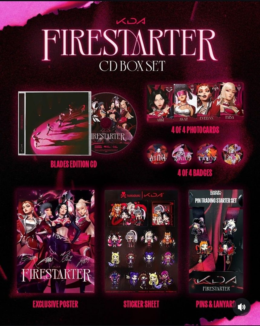 LF Pasabuy Seller: K/DA Firestarter CD Box Set Bundle (Category: Looking For) located in Quezon City. Submitted by loke.xox (Listing ID 1470059957, Image 1). Description: Looking for a seller to pasabuy the new KDA firestarter box set + akali CD edition to ship here in the Philippines. Only willing to do pasabuy from professional or legit sellers + preferably from cheaper shipping costs as much as possible!!.