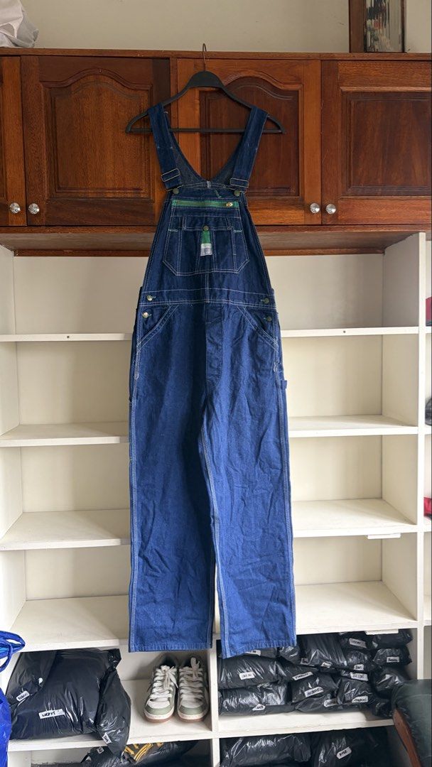 Liberty Rigid Denim Bib Overalls (Category: Formal Shirts) located in Manila. Submitted by _revault (Listing ID 1469992348, Image 1). Description: sz 36 .