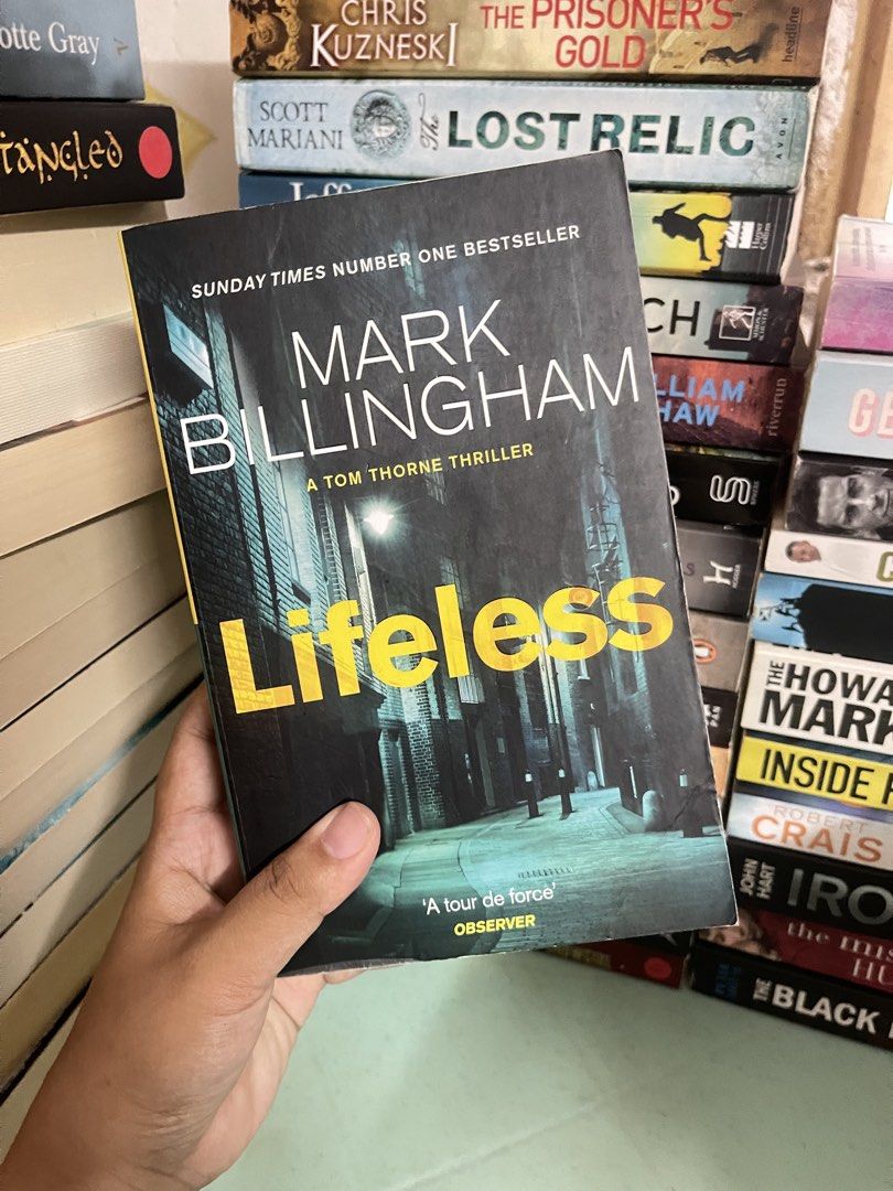Lifeless by Mark Billingham (Category: Storybooks) located in General Trias. Submitted by kwinay.28 (Listing ID 1470021813, Image 1). Description: UK Paperback with spine crease only Crime thriller.