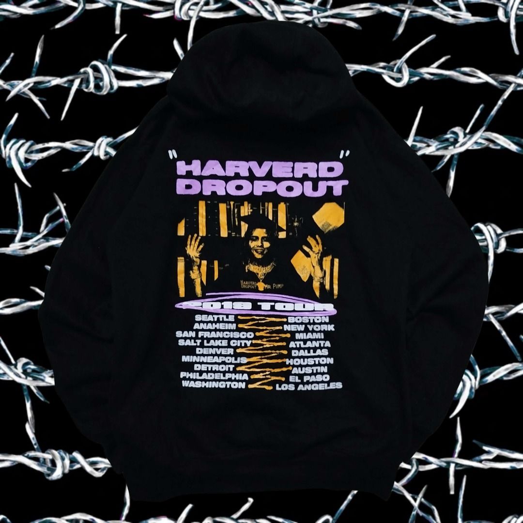Lil Pump "Harverd Dropout" 2019 Tour (Category: Hoodies) located in Caloocan City. Submitted by barbed.vtg (Listing ID 1470124001, Image 1). Description: Lil Pump, is an American rapper. He rose to prominence as part of the SoundCloud rap scene in the late 2010s, gaining distinction for his minimalist music and rambunctious public persona. Born and raised in Miami, Florida, he gained mainstream attention following the release of his 2017 single "