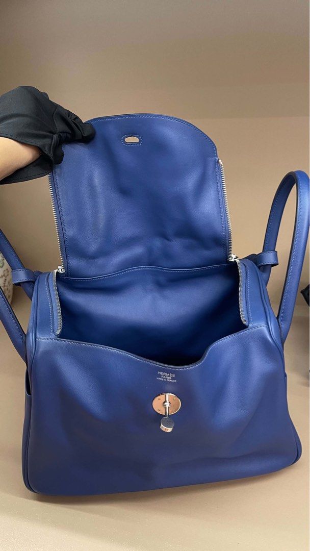 Lindy 30 Tressage blue brighton (Category: Luxury Bags & Wallets) located in Makati City. Submitted by dgcurated09 (Listing ID 1470082238, Image 2). Description: With dustbag Swift leather Stamp C .