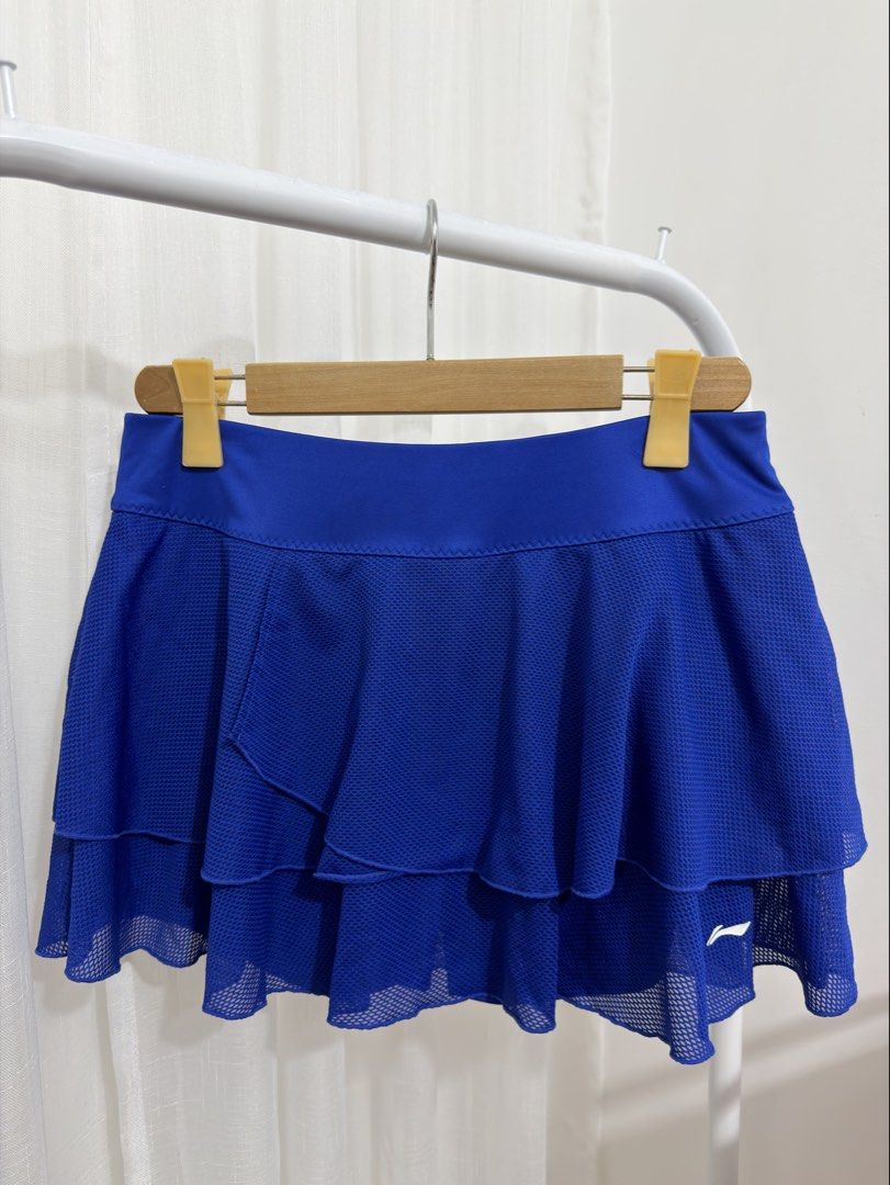 Li-ning Sport Skirt (Category: Activewear) located in Subic. Submitted by serra. (Listing ID 1469947339, Image 1). Description: 🎀Washed & ready to wear 🎀Size on tag: XL 🎀Size via tape measure: 30-32 inches 📍Subic, Zambales 💵Payment first via gcash 📦Shipping nationwide via J&T.
