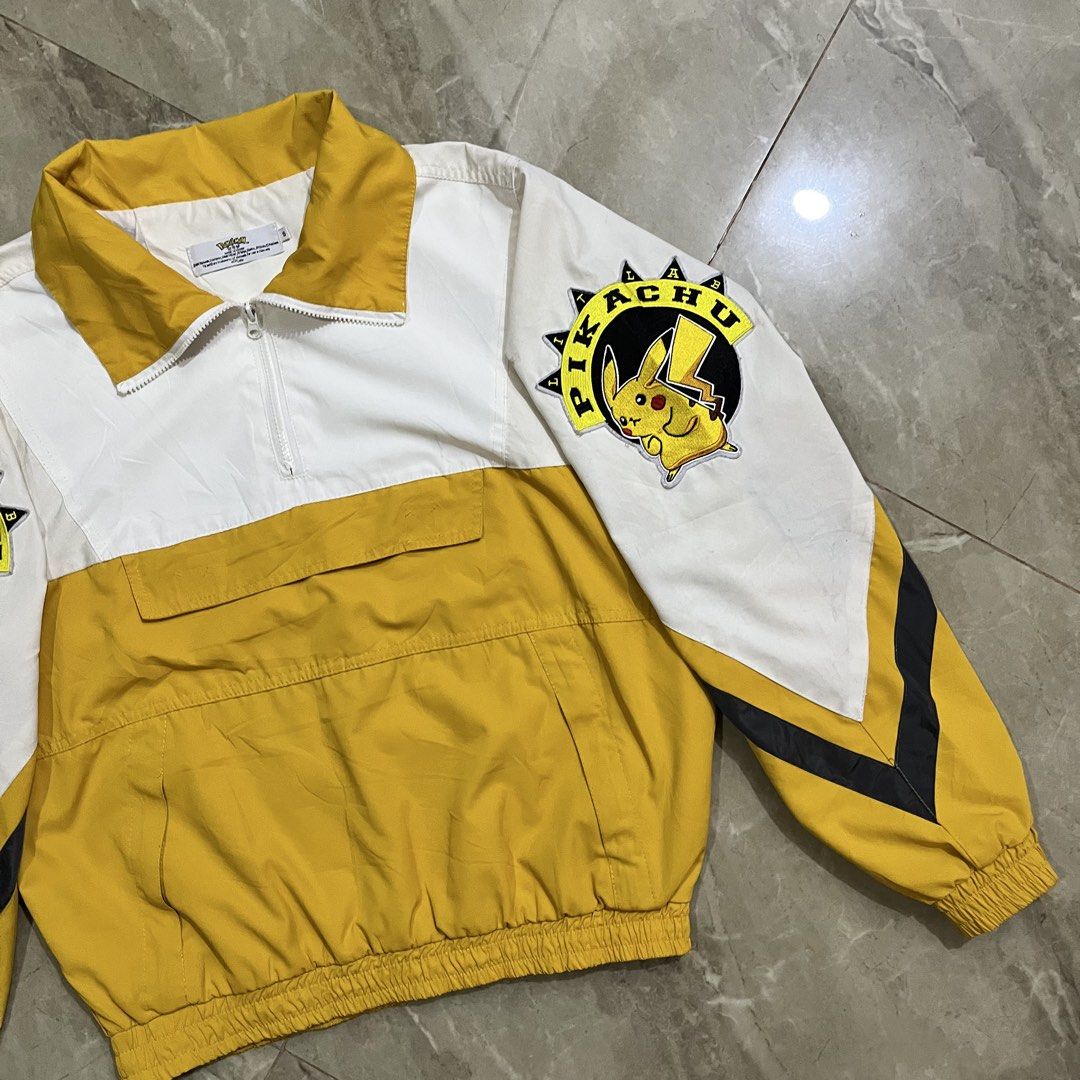 LITLAB X POKEMON KANGAROO WINDBREAKER JACKET (Category: Coats, Jackets and Outerwear) located in Marikina City. Submitted by arniejane23 (Listing ID 1470023644, Image 2). Description: LITLAB X POKEMON KANGAROO WINDBREAKER JACKET SIZE SMALL ON TAG DIMENSION width - 24.5 length - 26.5 SEE LAST PIC FOR ISSUE - WASHABLE! / NO OTHER FLAW EXCELLENT CONDITION!! 📩📩📩.