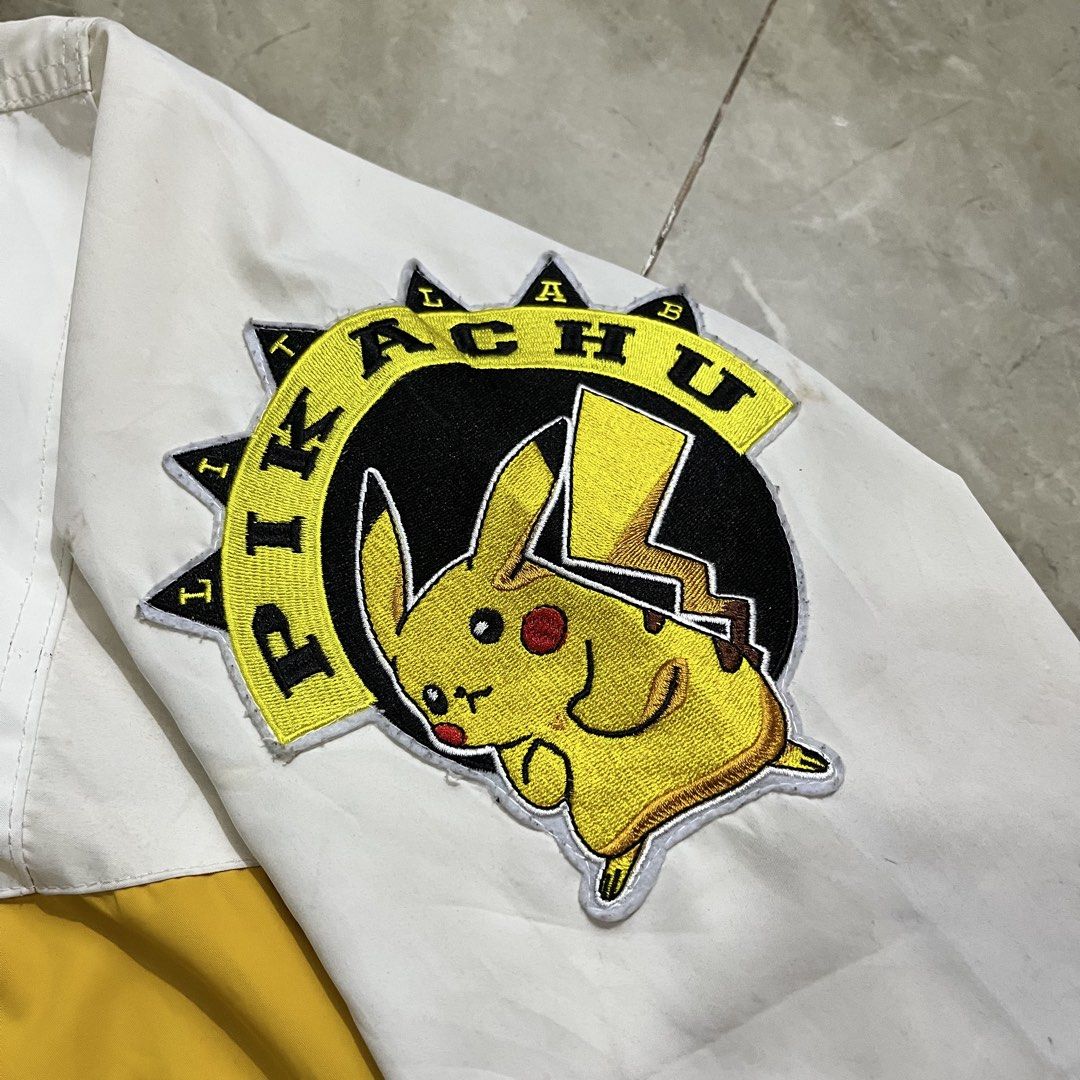LITLAB X POKEMON KANGAROO WINDBREAKER JACKET (Category: Coats, Jackets and Outerwear) located in Marikina City. Submitted by arniejane23 (Listing ID 1470023644, Image 3). Description: LITLAB X POKEMON KANGAROO WINDBREAKER JACKET SIZE SMALL ON TAG DIMENSION width - 24.5 length - 26.5 SEE LAST PIC FOR ISSUE - WASHABLE! / NO OTHER FLAW EXCELLENT CONDITION!! 📩📩📩.