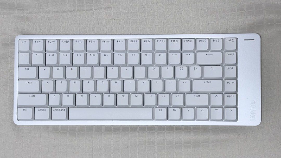 LOFREE Flow 2 84-Key Low-Profile Mechanical Keyboard – Silver | Void ...