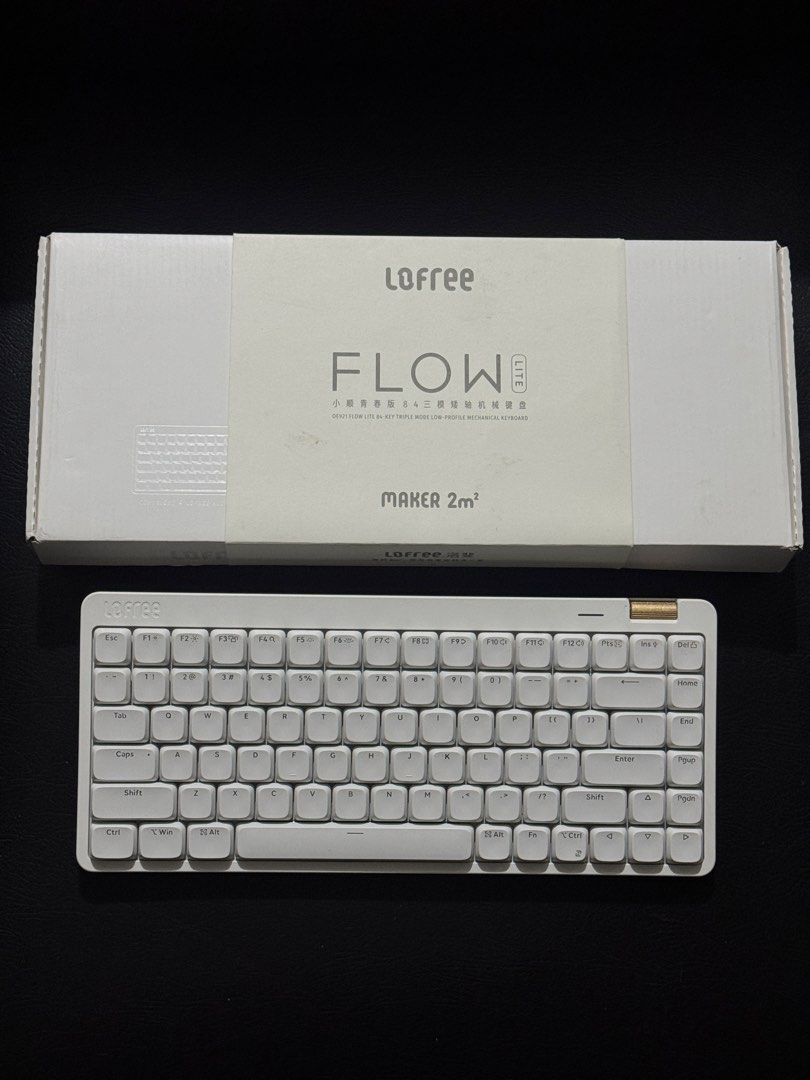 LOFREE FLOW Lite Wireless Mechanical Keyboard FLOW 100 FLOW 84 Lite Wireless Keyboard (Category: Computer Keyboard) located in Bocaue. Submitted by not_____forsale (Listing ID 1470108756, Image 1). Description: complete!!!! like new, extra keyboard just used a few days then stored!.