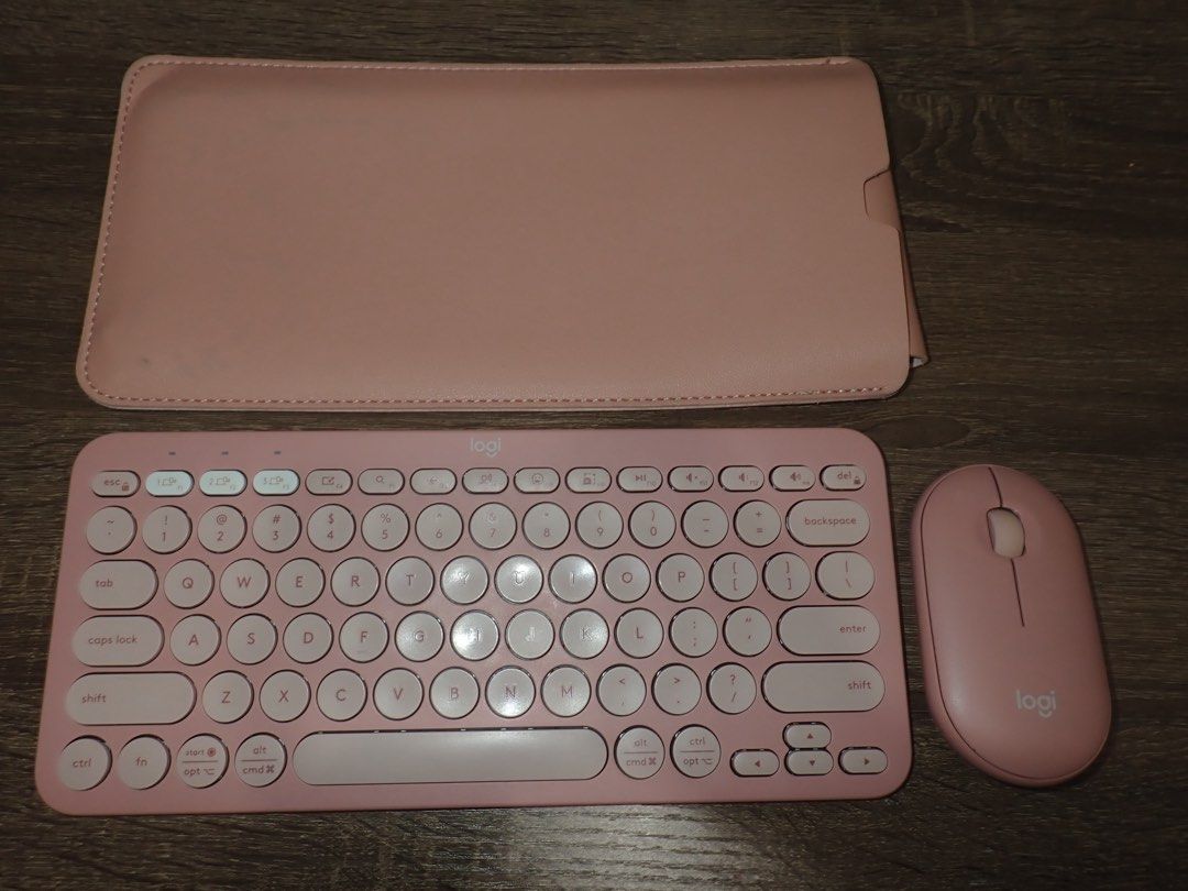 Logitech Pebble 2 Slim Multi-Device Bluetooth Wireless Keyboard and Mouse Combo | PC | Mac | Laptop (Category: Computer Keyboard) located in Pasig City. Submitted by shanemendozaa (Listing ID 1470085977, Image 1). Description: Logitech Pebble 2 Slim Multi-Device Bluetooth Wireless Keyboard and Mouse Combo | PC | Mac | Laptop Freebie: Keyboard pouch Original Price: 2099 Special features * Slim, lightweight, minimalist design made with recycled pla