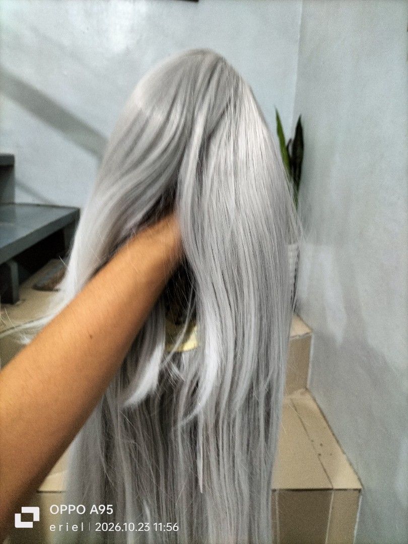 LONG LONG WIG (Category: Hair) located in Bacoor. Submitted by directsupplier88 (Listing ID 1469974250, Image 3). Description: perfect for cosplay and trick or treat brandnew item.