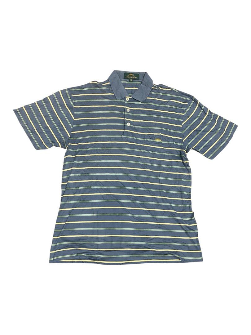 Longchamp vintage polo (Category: Formal Shirts) located in Davao. Submitted by mj_designervintagecurator (Listing ID 1470110161, Image 1). Description: 📌in good condition no visible flaws signs of used only 📌best fit medium 📌shoulder 19- bust 42- armpit 20- length 29 inches.