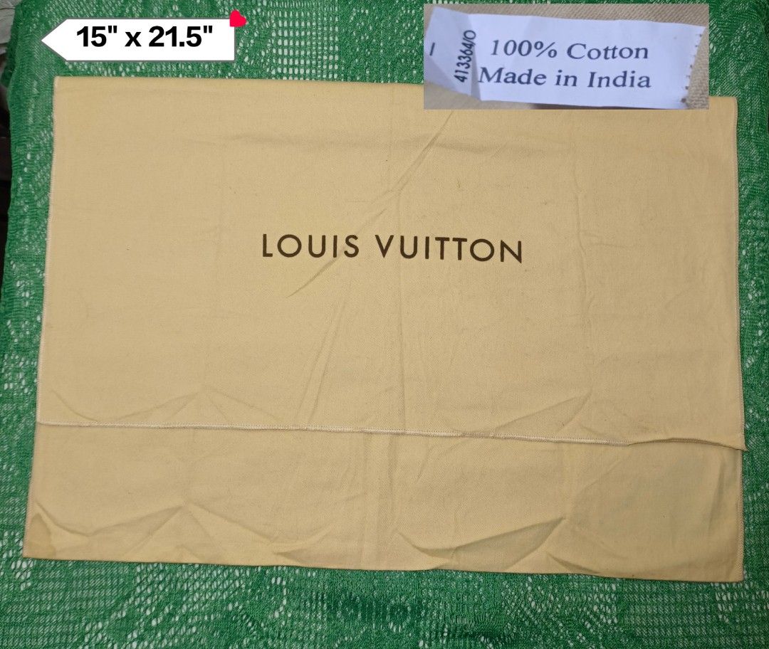 Louis Vuitton Dust Bags (Category: Purses & Pouches) located in Baguio. Submitted by castiel.25 (Listing ID 1470124125, Image 1). Description: 👉 5OO Pesos for TAKE ALL (5PCS) ▪️Ukay Source ▪️Need Wash but all in Excellent Condition ▪️isa lang po may Tag (First Pic).