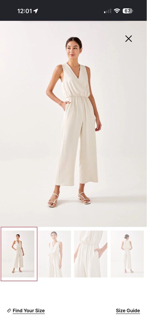 Love bonito Oleya jumpsuit with pockets (Category: Jumpsuits) located in Quezon City. Submitted by iamashopperforclothes (Listing ID 1470111854, Image 2). Description: Small.