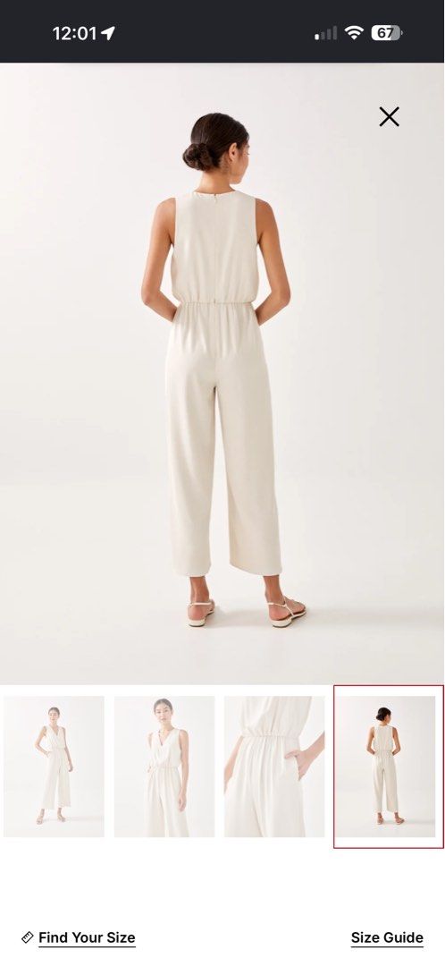 Love bonito Oleya jumpsuit with pockets (Category: Jumpsuits) located in Quezon City. Submitted by iamashopperforclothes (Listing ID 1470111854, Image 3). Description: Small.
