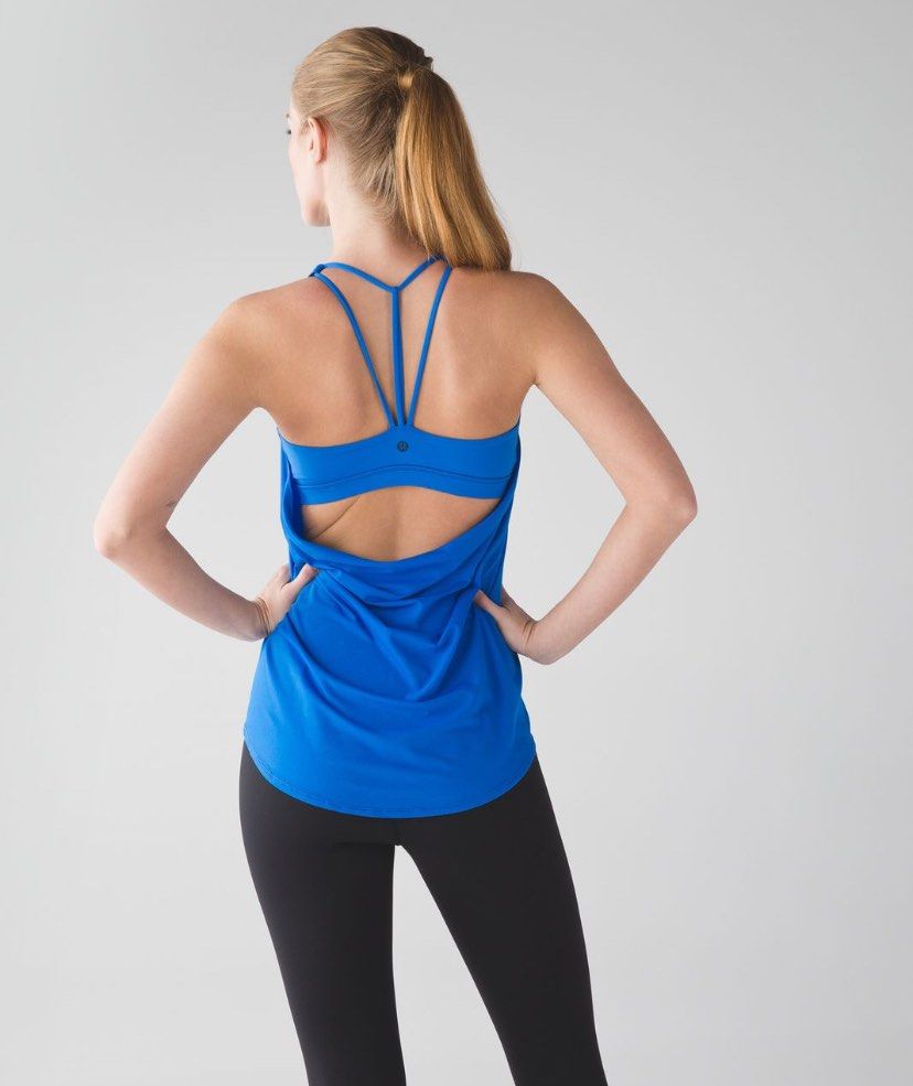 Lululemon | trinity tank / dot 10 large (Category: Activewear) located in Cebu City. Submitted by rarathriftedcb (Listing ID 1470036018, Image 1). Description: Lululemon ✅ Trinity tank Lakeside blue Dot 10 tag 🏷️ Large 750pesos + sf 95 Location : cebu city Page : RaRa thrifted Jnt nationwide Message us 📩.