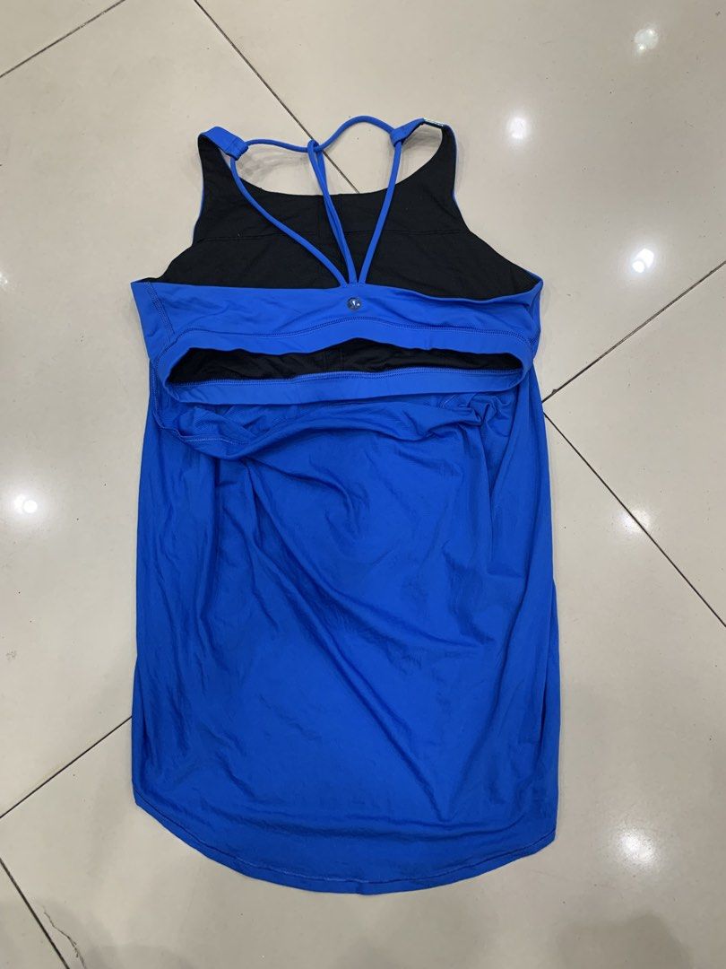 Lululemon | trinity tank / dot 10 large (Category: Activewear) located in Cebu City. Submitted by rarathriftedcb (Listing ID 1470036018, Image 3). Description: Lululemon ✅ Trinity tank Lakeside blue Dot 10 tag 🏷️ Large 750pesos + sf 95 Location : cebu city Page : RaRa thrifted Jnt nationwide Message us 📩.