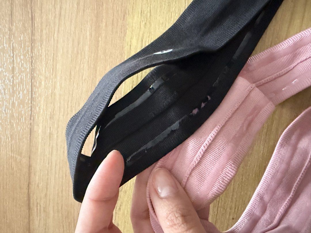 AUTHENTIC Lululemon Activewear Bundle Leggings, Non slip Headbands, Jacket (Category: Activewear) located in Taguig. Submitted by bangforbuck445 (Listing ID 1470001146, Image 3). Description: TAKE ALL -Authentic Lululemon leggings size US 2 (fits US 4, dot #2) - lightly used - Authentic Lululemon non slip headbands (pink and black) -both brand new -White workout jacket (No brand, bought in Hong Kong) size L but fits S-M -brand new -Black shaping 