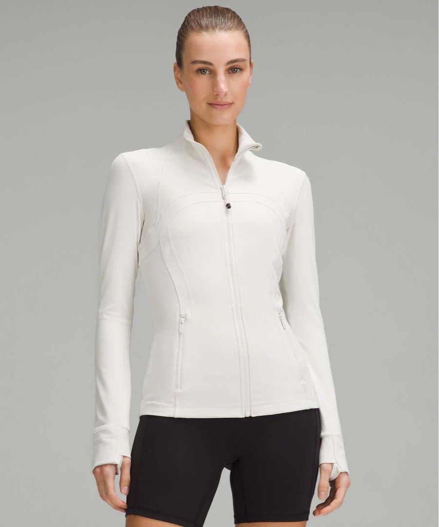Lululemon Define Jacket in Bone (Category: Coats, Jackets and Outerwear) located in Makati City. Submitted by style.cents (Listing ID 1469965556, Image 1). Description: Size 4 Color: Bone Barely used, no flaws Orig. price: USD 118.00 ——- Whether you’re up for adventure or ready for downtime, our fan-favourite Define Jacket, powered by Nulu™ fabric, has a feel-good fit that can do it all. feels buttery-soft and weightless, nulu™ fabric - So butter