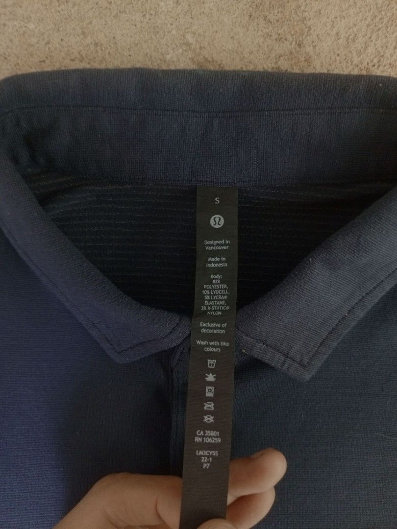 Lululemon President Cup Polo (Category: Tshirts & Polo Shirts ) located in Davao. Submitted by pluke_thrifter26 (Listing ID 1470015171, Image 2). Description: EXCELLENT CONDITION 📌 NO ISSUE 📌 SIZE SMALL BEST FIT MEDUIM 📌 10/10 COLOR RATE 📌 CAN DO MEET UP AROUND DAVAO AND SHIP NATIONWIDE 🌐 DM 📥📥.