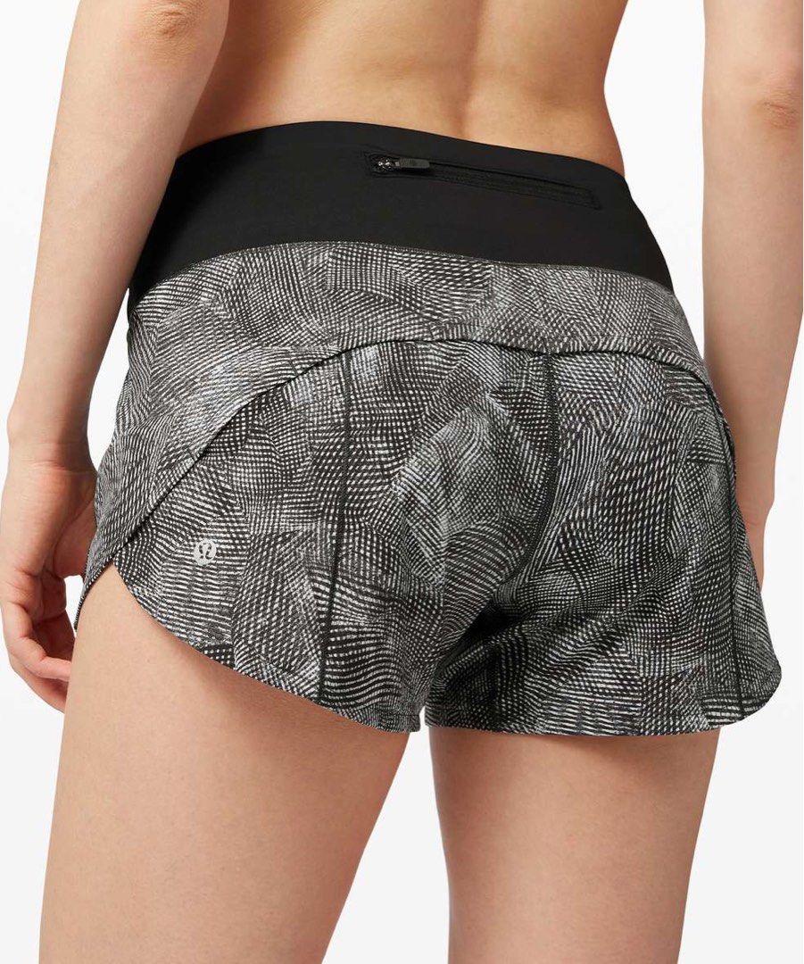 Lululemon Speed Up Mid Rise short (dot 6) (Category: Activewear) located in Davao. Submitted by luxnmore_dvo (Listing ID 1469983786, Image 1). Description: NO LOWBALLING FIRST TO PAY BASIS Dot 6 30-36” waistline 11.5” length No issues.