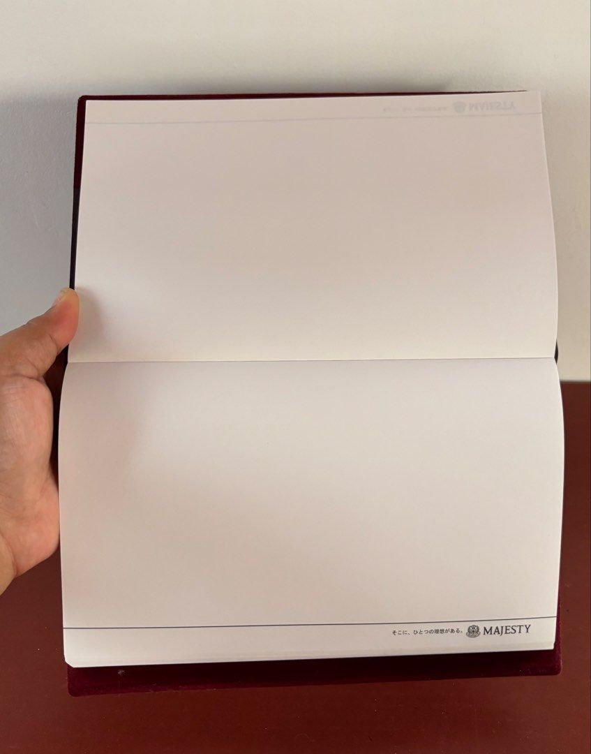 Luxury Maruman Majesty Blank Executive Notepad (Category: Stationery & School Supplies) located in Cavite. Submitted by nanangonlineshop (Listing ID 1469974909, Image 2). Description: 📌 Luxury Maruman Majesty Blank Executive Notepad 🏷️ P25 ⚠️ POLICY: ❌ NO COD ✅ AS IS, WHERE IS ✅ FIRST PAY BASIS ✅ MINE NOW, PAY NOW ✅ 3-DAYS HOLD ONLY. UNPAID RESERVATIONS ARE VOIDED. 📍 Location: Cavite 👉 WE SHIP NATIONWIDE (LUZON, VISAYAS & MINDANAO) ✅ MOP: Ban