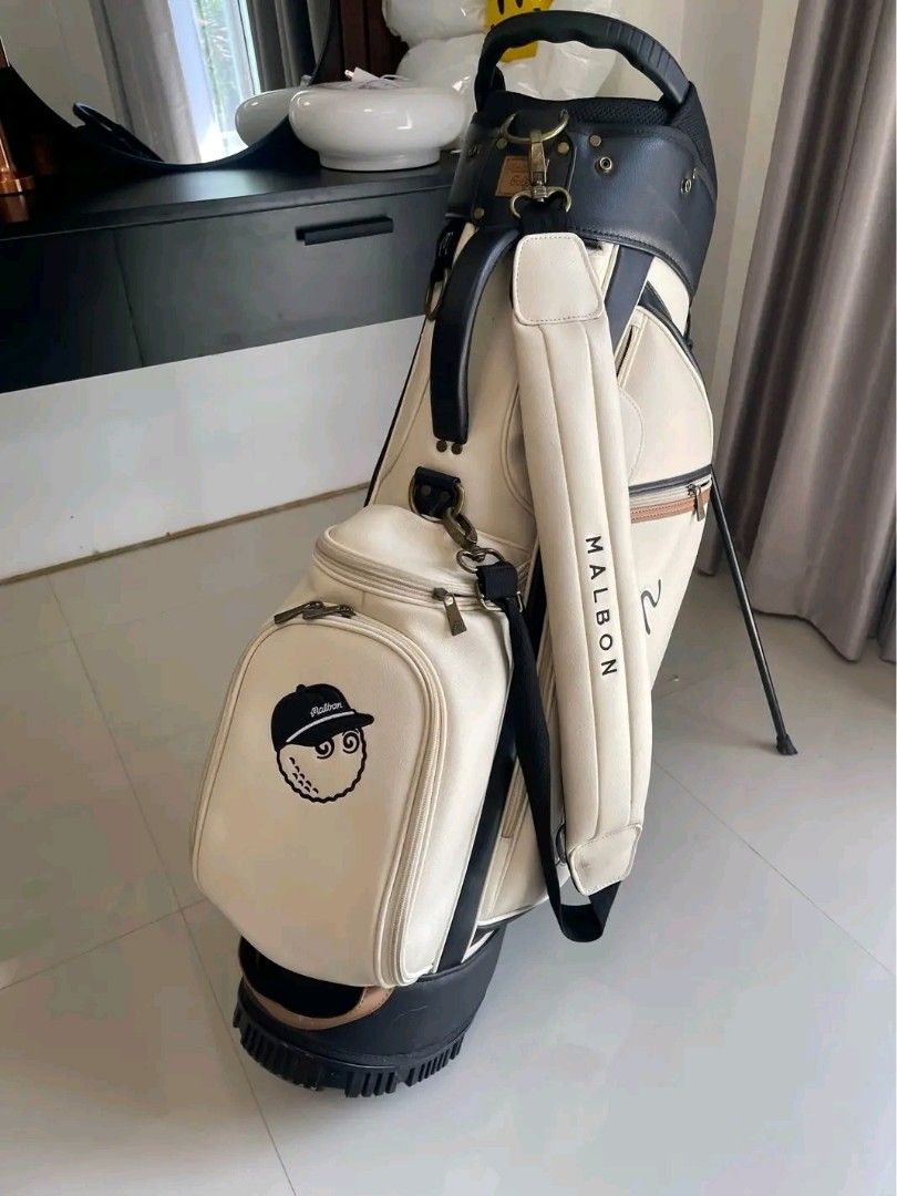 MALBON GOLF BAG (Category: Golf) located in Manila. Submitted by clevercrystal_254bfe (Listing ID 1470126698, Image 3). Description: Malbon Golf Bag All Good No scratches Clean.