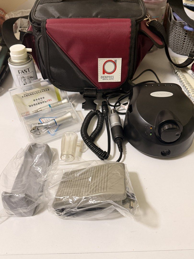 Marathon Micromotor (Category: Medical Supplies & Tools) located in Manila. Submitted by bryyy401 (Listing ID 1470070372, Image 1). Description: For sale MARATHON MICROMOTOR MARATHON MICROMOTOR ESCORT II PRO Bought from Denpres last month Barely used NO ISSUE 10.5k (slightly Negotiable) RFS: extra micromotor 📍Ue mnl, España.