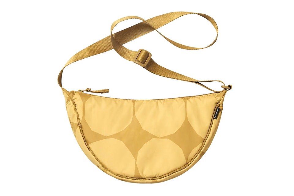 Marimekko x Uniqlo Moon Crossbody Bag Yellow, Women's Fashion, Bags ...