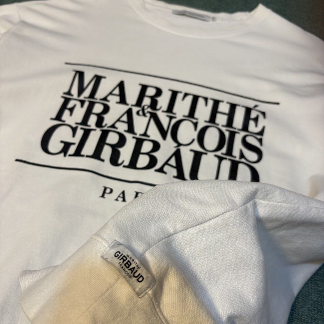 Marithe Francois Girbaud (Category: Longsleeves) located in Butuan. Submitted by ragscurations (Listing ID 1469967325, Image 3). Description: Size : XL Inches : Width 24.5 Inches : Length 29 Condition : Excellent Flaws : Flawless Color rate 9.4 Fave item : Beautiful design .