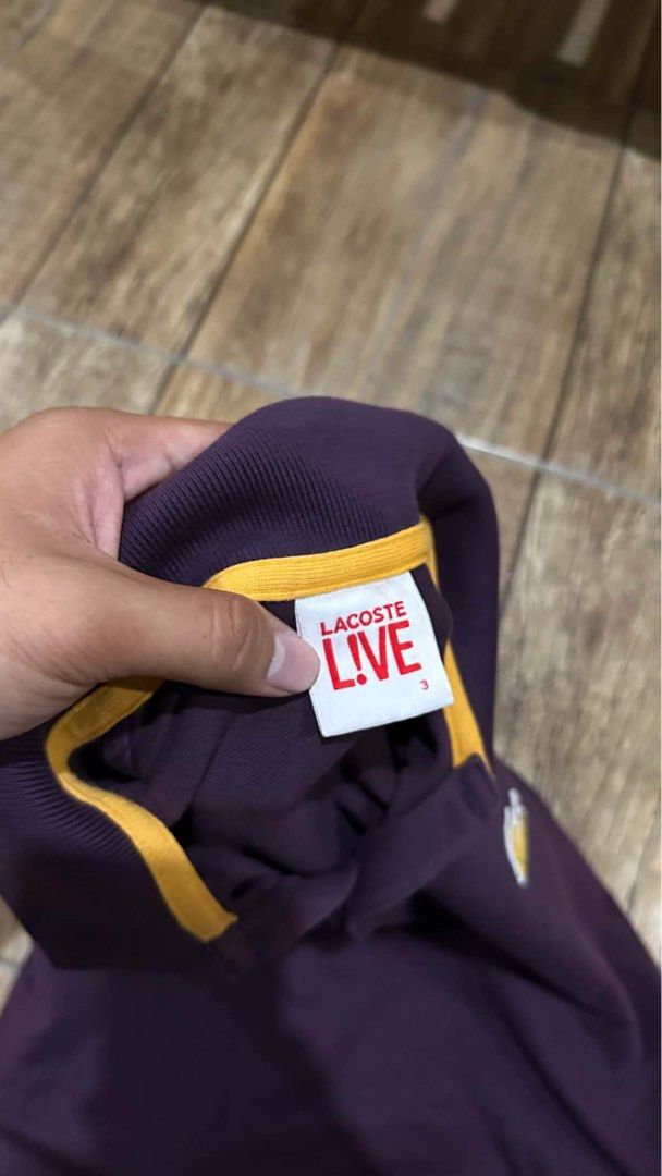 MAROON LACOSTE (Category: Tshirts & Polo Shirts ) located in Manila. Submitted by urban.vintage (Listing ID 1470065759, Image 2). Description: ISSUE: NONE (NEED WASH) MOP :GCASH (NO COD) SHIP VIA: LALAMOVE & J&T LOCATION: PASIG CITY LENGTH: 26 WIDTH : 18.