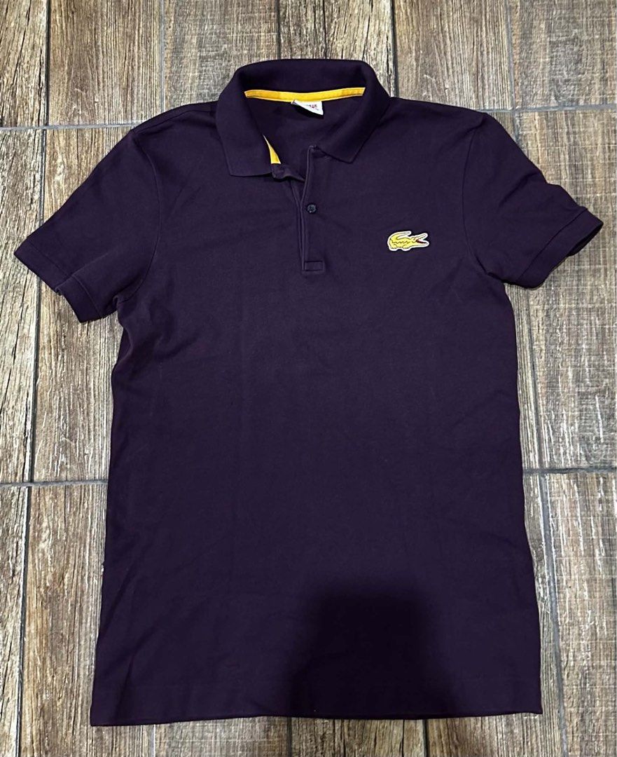 MAROON LACOSTE (Category: Tshirts & Polo Shirts ) located in Manila. Submitted by urban.vintage (Listing ID 1470065759, Image 1). Description: ISSUE: NONE (NEED WASH) MOP :GCASH (NO COD) SHIP VIA: LALAMOVE & J&T LOCATION: PASIG CITY LENGTH: 26 WIDTH : 18.
