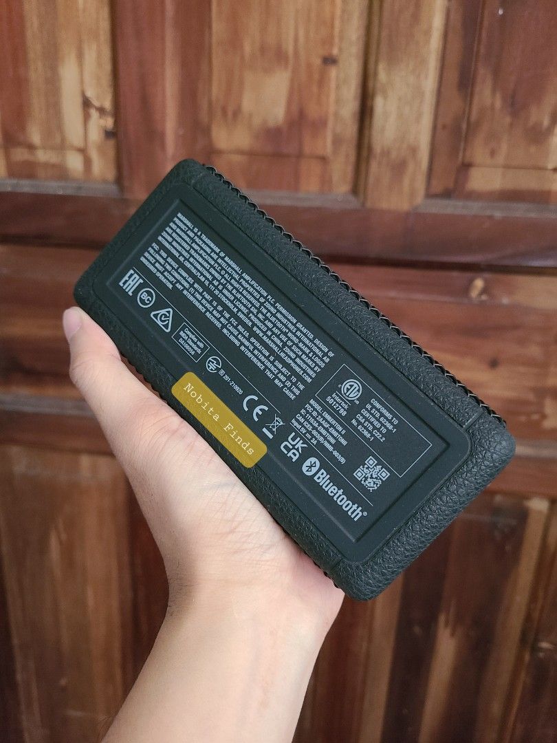 Marshall Emberton II Portable Bluetooth Speaker (Category: Soundbars, Speakers & Amplifiers) located in Naga. Submitted by nobita_1807 (Listing ID 1470069994, Image 3). Description: 100% original can connect to marshall app(LAST PICTURE) Payment first plus 300 shipping fee mode of payment; Gcash Courier LBC.
