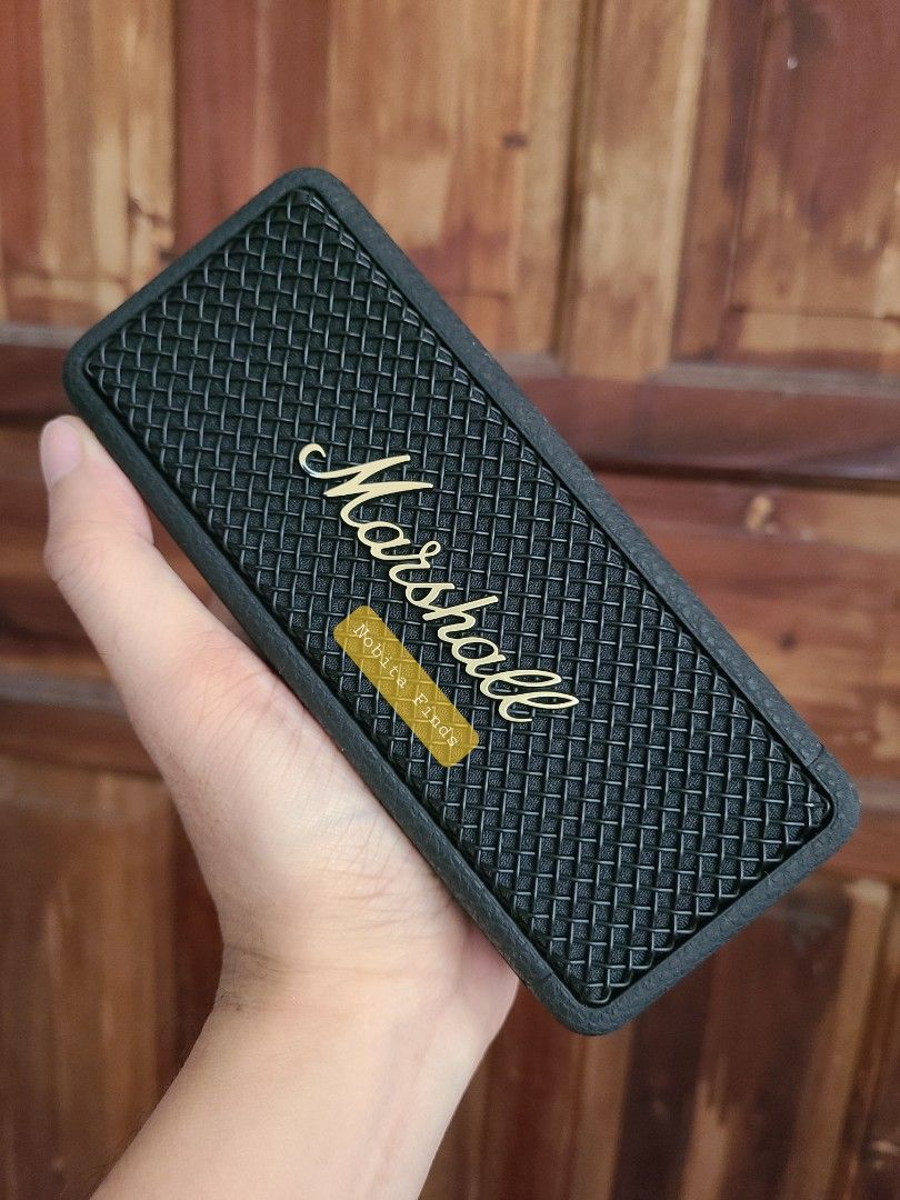 Marshall Emberton II Portable Bluetooth Speaker (Category: Soundbars, Speakers & Amplifiers) located in Naga. Submitted by nobita_1807 (Listing ID 1470069994, Image 1). Description: 100% original can connect to marshall app(LAST PICTURE) Payment first plus 300 shipping fee mode of payment; Gcash Courier LBC.