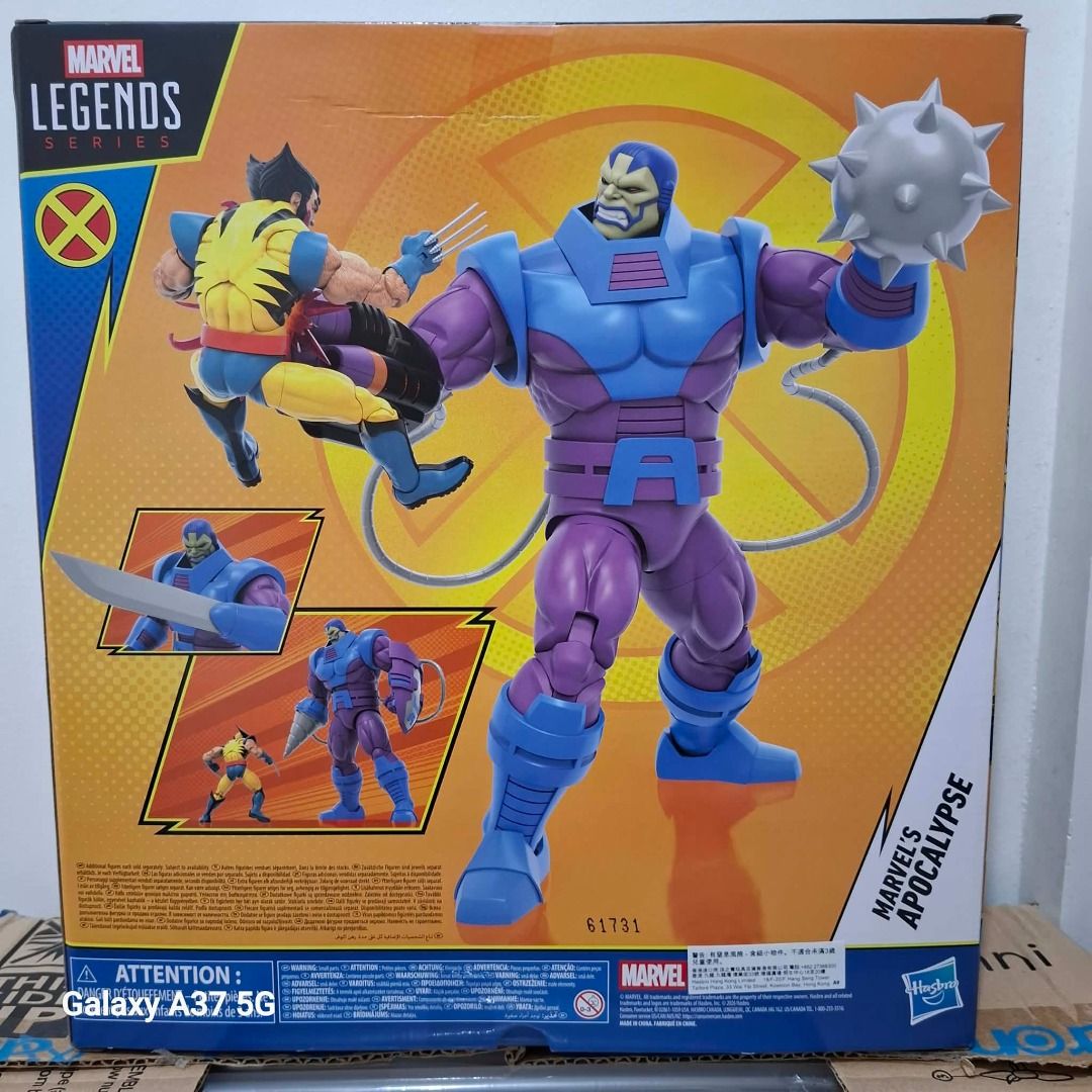 Marvel Legends Apocalypse X-Men 97 (Category: Action & Battle Toys) located in Bacoor. Submitted by southhobbiekulture (Listing ID 1470089939, Image 2). Description: For Sale Only Marvel Legends X-Men 97 Apocalypse MISB Box Condition 9/10 P13000 Loc. Bacoor Gcash/Unionbank/Bpi/Gotyme Lalamove Lbc Cop (SF Only) Grab.