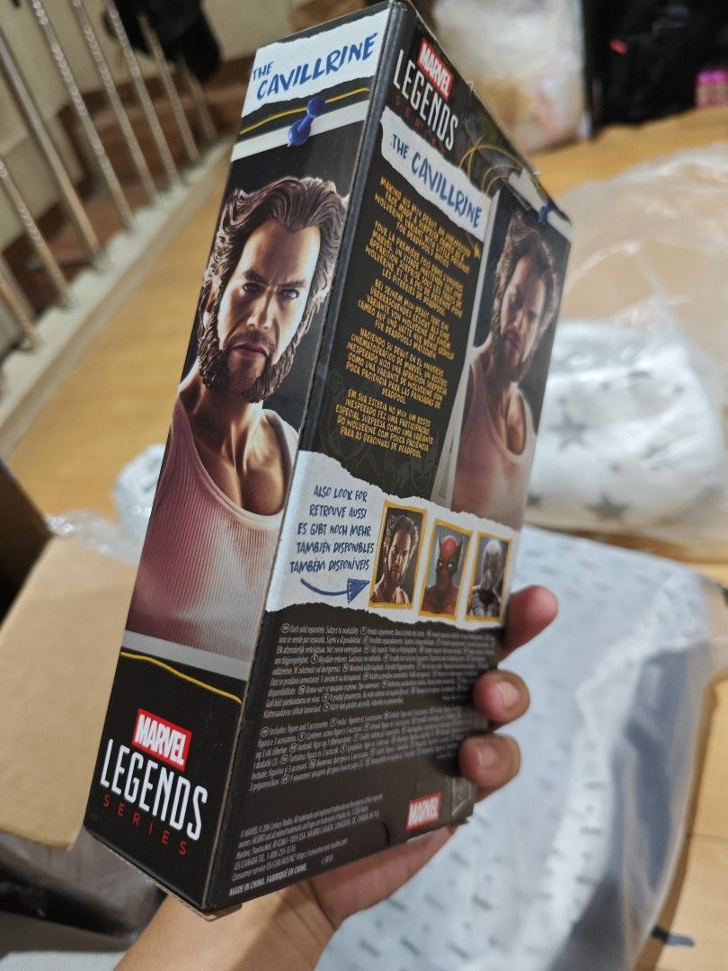 Marvel Legends Cavillrine Wolverine (Category: Announcements) located in Caloocan City. Submitted by Web.t (Listing ID 1470019043, Image 3). Description: sealed Quezon city location pm.