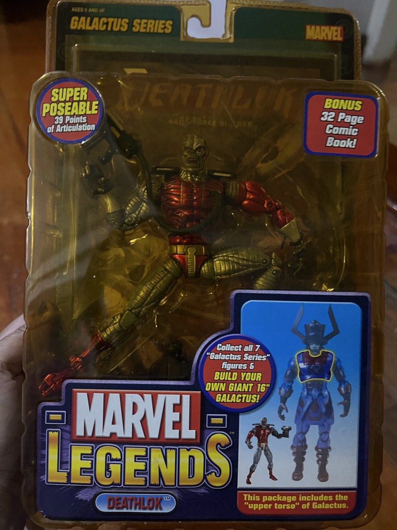 Marvel Legends Galactus Series Action Figure Bundle (Category: Figurines & Statues) located in Taguig. Submitted by aizonlineshopph (Listing ID 1470095577, Image 2). Description: - Marvel Legends Galactus Series 5-figure : Nightcrawler, Deathlok, Professor X, 1st Appearance Hulk, and Dr. Strange - Perfect for collectors and Marvel fans Per piece 3,000.