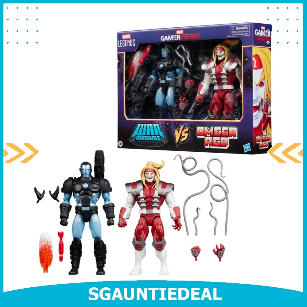 Marvel Legends Series Gamerverse Marvel's War Machine vs Marvel's Omega ...