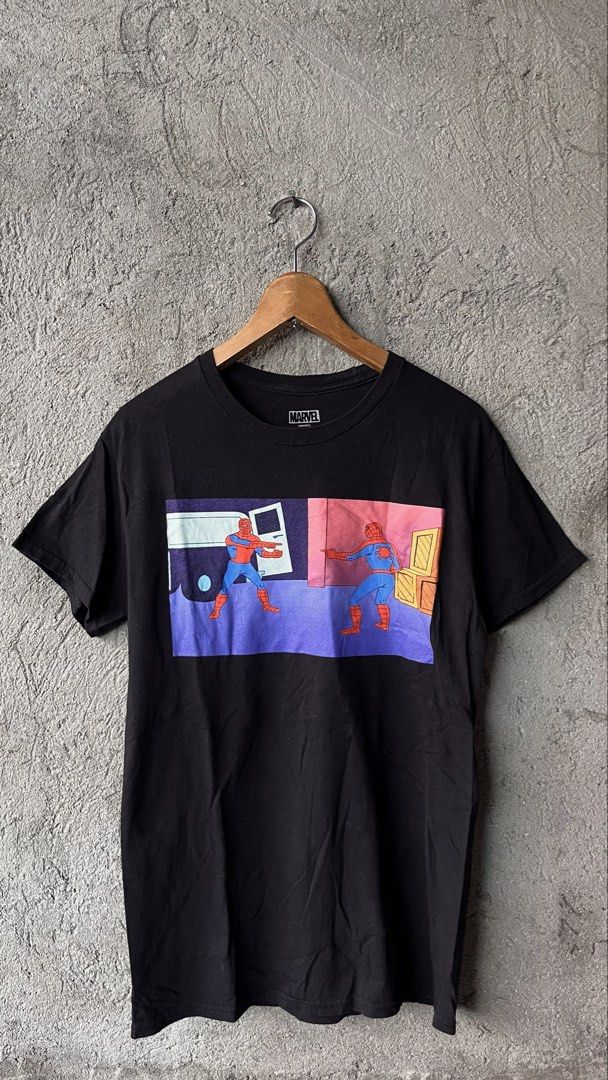 Marvel Spiderman Meme Graphic T-Shirt (Category: Tshirts & Polo Shirts ) located in Cabuyao City. Submitted by kisyana (Listing ID 1469948905, Image 1). Description: .