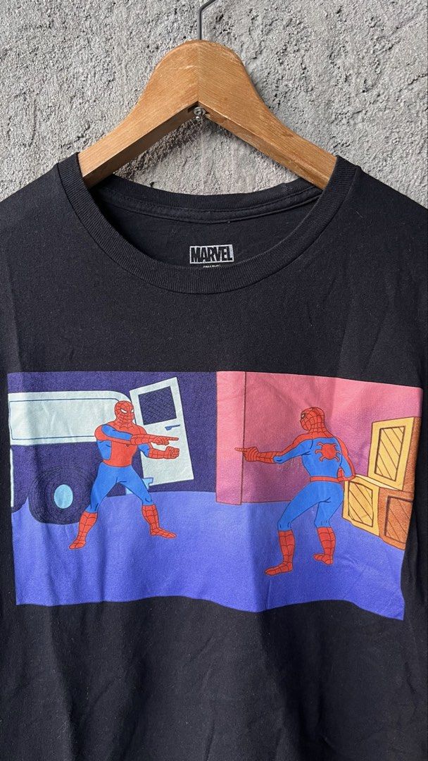 Marvel Spiderman Meme Graphic T-Shirt (Category: Tshirts & Polo Shirts ) located in Cabuyao City. Submitted by kisyana (Listing ID 1469948905, Image 3). Description: .