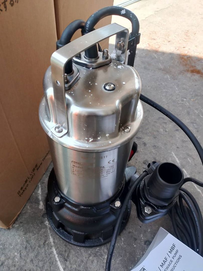 Mastra Sewage Pump MAF207A (Category: Home Improvement Tools & Accessories) located in Manila. Submitted by 09171479278_elsie. (Listing ID 1469957853, Image 2). Description: Mastra Sewage Pump MAF207A.