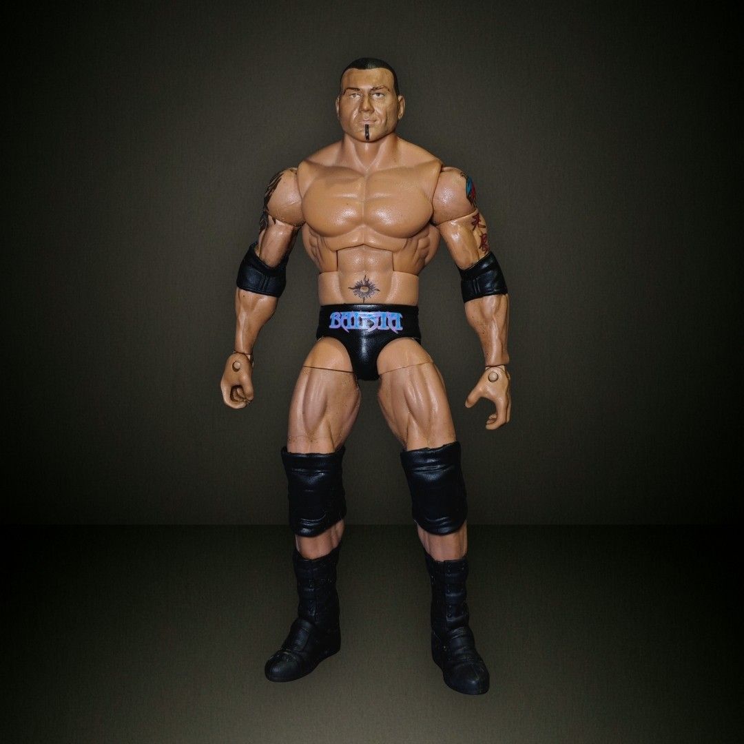 Mattel WWE Elite Collection | Mainline Series 2 | Batista (Category: Figurines & Statues) located in General Trias. Submitted by ajansvault (Listing ID 1470119085, Image 1). Description: NOTES: • LOOSE | ONHAND | WYSIWYG • Request additional info/pictures via PM • Open for 4 weeks installment • Shipping fee must be shouldered by the buyer • If QC issues are found, these are factory-related and not within the seller’s control PAYMENT METHODS: Gcas