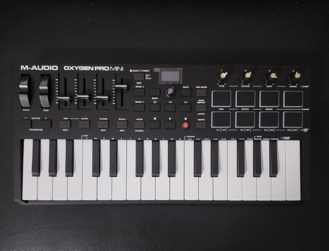 M-Audio Oxygen Pro Mini 32-Key USB MIDI KEYBOARD Controller, Computers ...