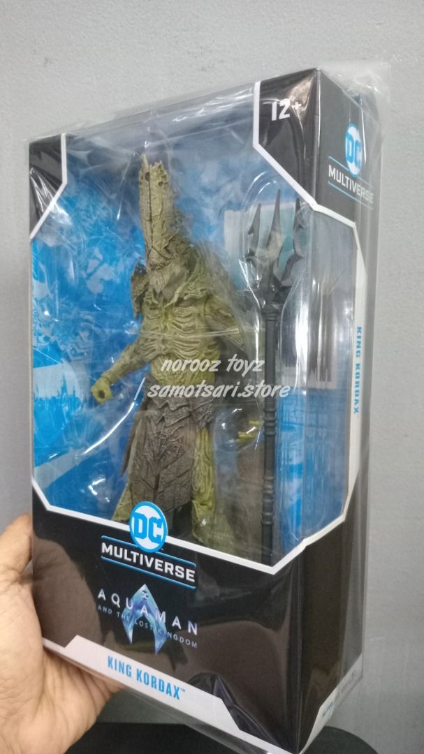 MCF King Kordax (Category: Figurines & Statues) located in Pasig City. Submitted by samotsari.store (Listing ID 1470123563, Image 3). Description: 👀✨ **MCF King Kordax 🌊👑** Mga boss, silip tayo! 👀 King Kordax para sa mga DC Comics fans at action figure collectors na mahilig sa mga character mula sa mundo ng Aquaman. 🌊🔥 📦 **Condition: MISB (Mint in Sealed Box)** 📦 **Box Condition: 9/10** 📹 **Please refer to the video clip for the item's c