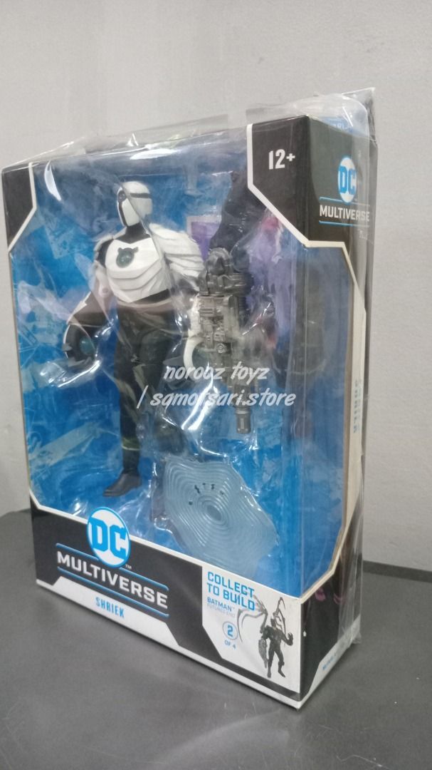 MCF Shriek (Batman Beyond) MISB (Category: Figurines & Statues) located in Pasig City. Submitted by samotsari.store (Listing ID 1470129391, Image 2). Description: 👀✨ ** MCF Shriek (Batman Beyond) 🦇** Mga boss, silip tayo! 👀 Shriek mula sa **Batman Beyond** universe! Para sa mga Batman fans at McFarlane Toys collectors na gustong magdagdag ng villain sa kanilang collection. 🦇🔥 📦 **Condition: MISB (Mint in Sealed Box)** 📦 **Box Condition: 9/