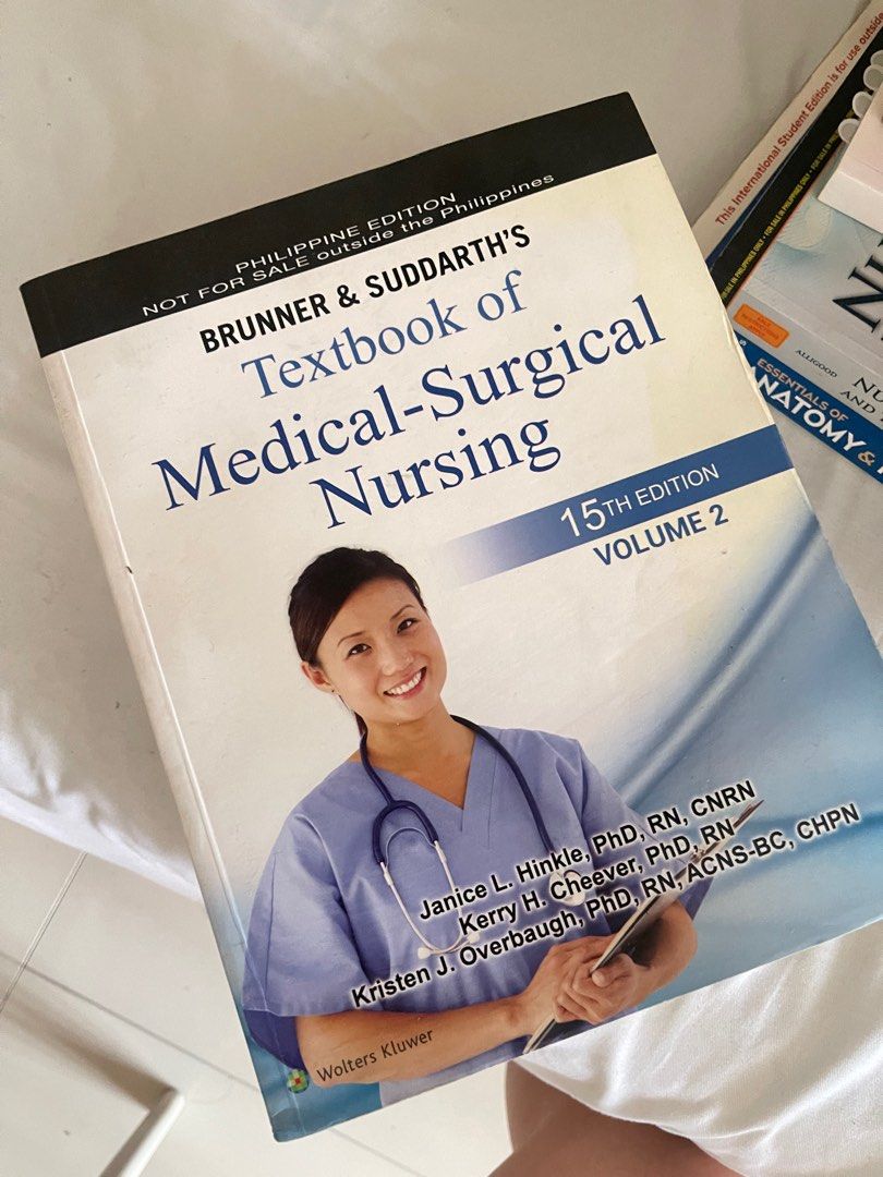 MedSurg Books (Category: Textbooks) located in Manila. Submitted by jeannallei__.101 (Listing ID 1470069188, Image 2). Description: .