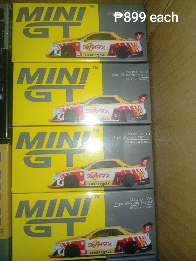 Mini GT for sale (Category: Vehicle & Diecast Models) located in Caloocan City. Submitted by kentcausin16748 (Listing ID 1470128790, Image 3). Description: FOR SALE mini gt loc north caloocan mod LBC, LALAMOVE. pm me.