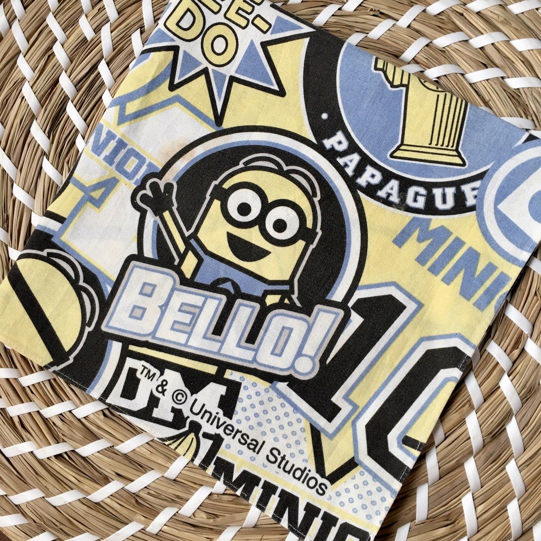 Minion handkerchief (Category: Handkerchief & Pocket Squares) located in Quezon, Isabela. Submitted by hankies_garden2 (Listing ID 1470073317, Image 1). Description: Regular size Fixed price‼️ Cotton hankies from Japan 1 day reservation only‼️ #japanhankies #japanscarves #mcm #branded #fendi #picasso #luxuryhanky #celinehandkerchief #fendihandkerchief #burberryhandkerchief #ysl #Givenchy.