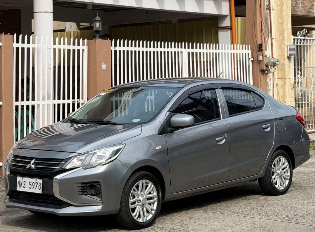 Mitsubishi Mirage G4 GLX Auto (Category: Used Cars) located in Manila. Submitted by jennyzia1123 (Listing ID 1470029217, Image 1). Description: 🔥 2025 MITSUBISHI MIRAGE G4 GLX 1.2 CVT AUTOMATIC 🔥 14K ODO ONLY - GOOD AS NEW! ✅ PHP 600,000 CASH - NEGOTIABLE ✅ LOW DP: 5K ONLY! ✅ Monthly: 16,917 for 60 months FEATURES: - Titanium Gray Metallic - 14,000km Original Mileage - Automatic Transmission / Gasoline - Keyless Entry / Push Start - Touchscreen