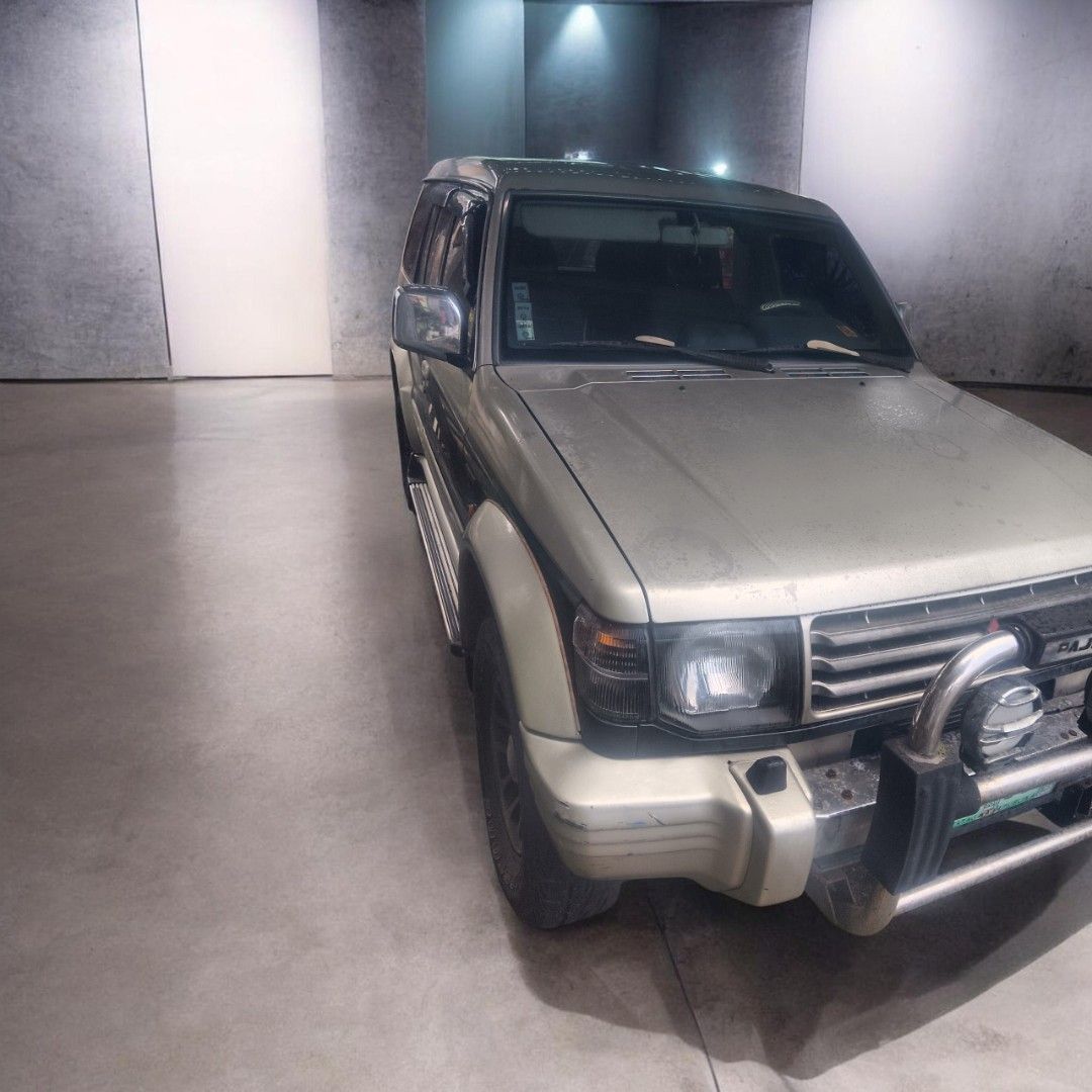 Mitsubishi Pajero Exceed Auto (Category: Used Cars) located in San Fernando, Camarines Sur. Submitted by aboadam (Listing ID 1470025675, Image 2). Description: FOR SALE: 1991 Mitsubishi Pajero Wagon 4x4 A/T Specifications: • 1991 Model • In a good working conditon • 4D56 engine Diesel • 4x4 Automatic Transmission • 180,000 KM • Registered until July 2027 • Original Paint • New Tires 2025 • Original OR/CR • under warranty battery • AirCon not work