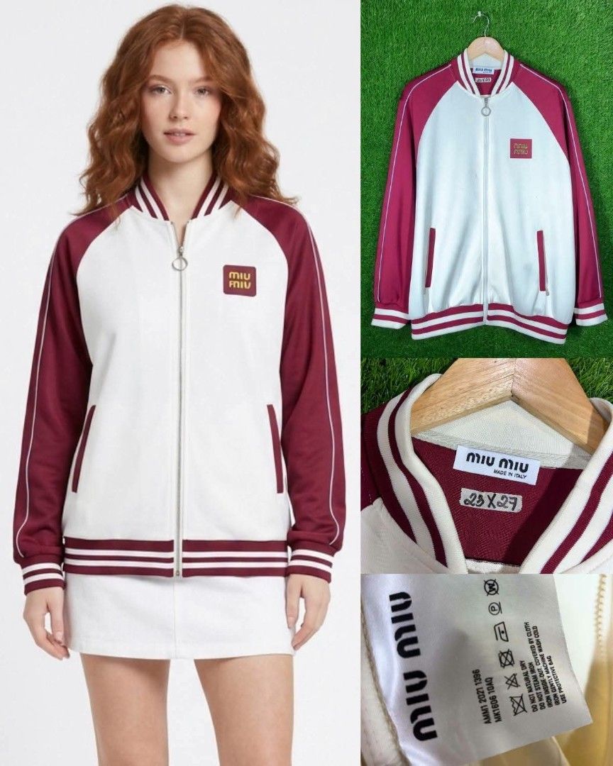 miu miu varsity jacket (Category: Luxury Apparel) located in San Jose del Monte. Submitted by luxurygarments (Listing ID 1470128694, Image 1). Description: .