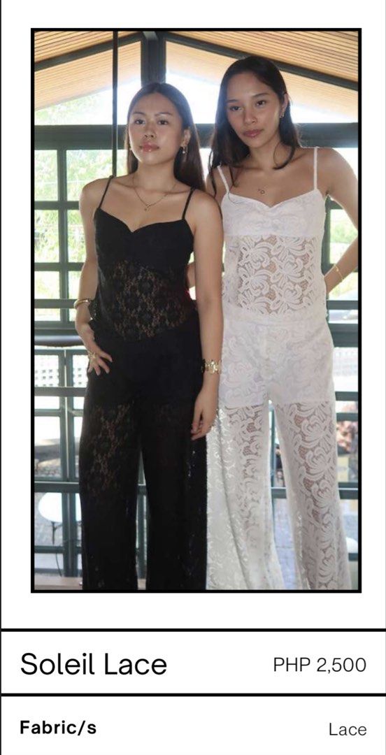 Miu the Label White Lace Soleil Pants (Category: Other Bottoms) located in Quezon City. Submitted by spicycalimaki (Listing ID 1470053178, Image 3). Description: - size XS (fits 22-24 waistline) - last price posted MEASUREMENT Length: 36.5” 🏷️ zara h&m mango uniqlo monki cotton on urban revivo bershka pull & bear love bonito editors market carino miu phia isa the label beyond collective sopheme.